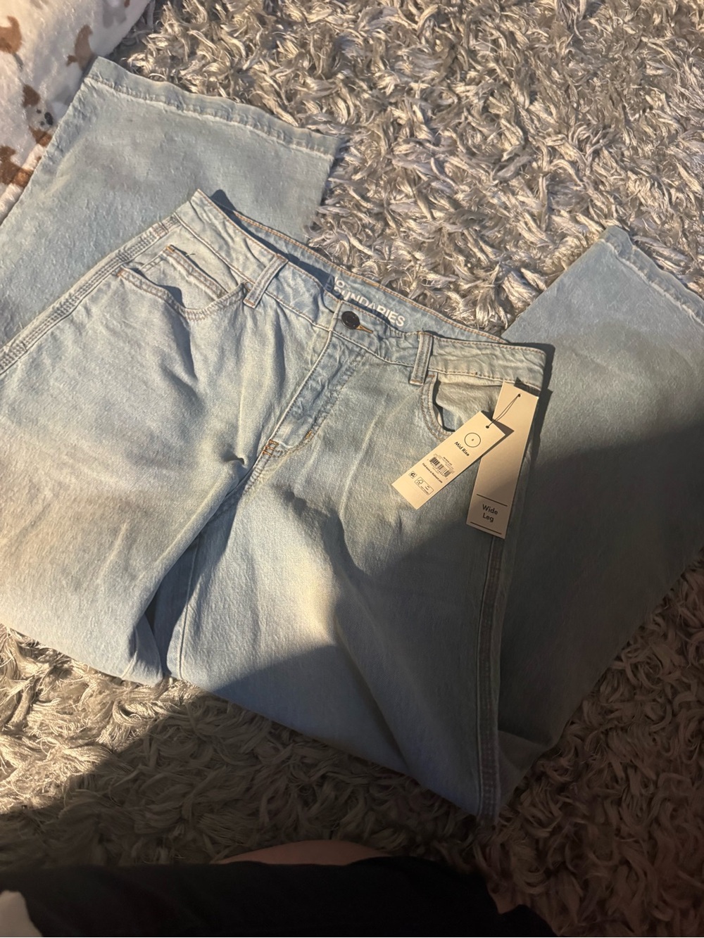 Esprit Light Blue Wide Leg Jeans - Flare Cut